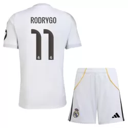 Conjunto Real Madrid Rodrygo 11 Niño Primera 25/26 Conjunto Real Madrid Rodrygo 11 Niño Primera 25/26
