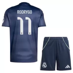 Conjunto Real Madrid Rodrygo 11 Niño Segunda 25/26 Conjunto Real Madrid Rodrygo 11 Niño Segunda 25/26