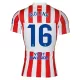 Camiseta Atlético Madrid Molina 16 Hombre Primera 25/26 Camiseta Atlético Madrid Molina 16 Hombre Primera 25/26