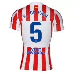 Camiseta Atlético Madrid R. De Paul 5 Hombre Primera 25/26 Camiseta Atlético Madrid R. De Paul 5 Hombre Primera 25/26