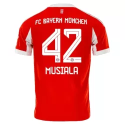 Camiseta FC Bayern de Múnich Jamal Musiala 42 Hombre Primera 25/26 Camiseta FC Bayern de Múnich Jamal Musiala 42 Hombre Primera 25/26