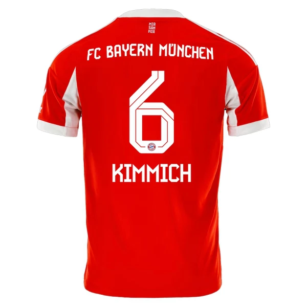 Camiseta FC Bayern de Múnich Joshua Kimmich 6 Hombre Primera 25/26 Camiseta FC Bayern de Múnich Joshua Kimmich 6 Hombre Primera 25/26