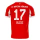 Camiseta FC Bayern de Múnich Olise 17 Hombre Primera 25/26 Camiseta FC Bayern de Múnich Olise 17 Hombre Primera 25/26