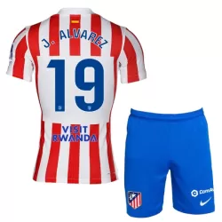 Conjunto Atlético Madrid J. Alvarez 19 Niño Primera 25/26 Conjunto Atlético Madrid J. Alvarez 19 Niño Primera 25/26