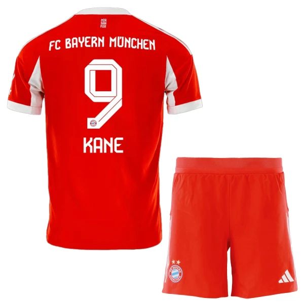 Conjunto FC Bayern de Múnich Harry Kane 9 Niño Primera 25/26 Conjunto FC Bayern de Múnich Harry Kane 9 Niño Primera 25/26