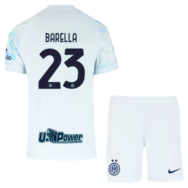 Conjunto Inter Milan Barella 23 Niño Segunda 25/26 Conjunto Inter Milan Barella 23 Niño Segunda 25/26