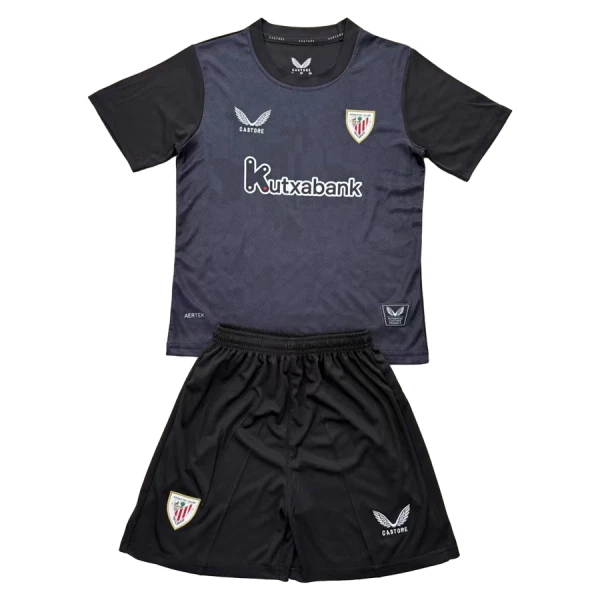 Conjunto Portero Athletic Bilbao Niño 25/26 Negra Conjunto Portero Athletic Bilbao Niño 25/26 Negra