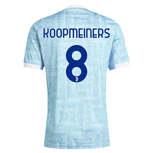 Camiseta Juventus Koopmeiners 8 Hombre Segunda 25/26 Camiseta Juventus Koopmeiners 8 Hombre Segunda 25/26