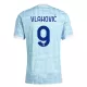 Camiseta Juventus Vlahovic 9 Hombre Segunda 25/26 Camiseta Juventus Vlahovic 9 Hombre Segunda 25/26