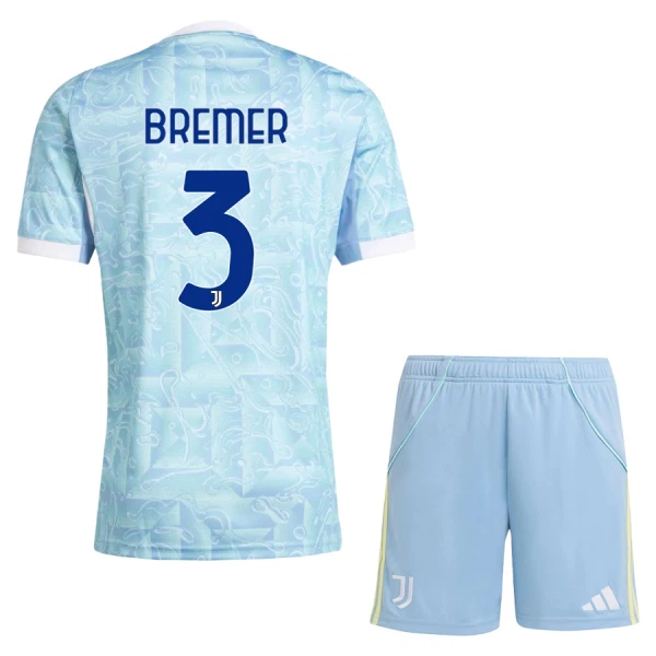 Conjunto Juventus Bremer 3 Niño Segunda 25/26 Conjunto Juventus Bremer 3 Niño Segunda 25/26