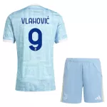 Conjunto Juventus Vlahovic 9 Niño Segunda 25/26