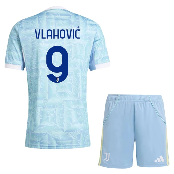 Conjunto Juventus Vlahovic 9 Niño Segunda 25/26 Conjunto Juventus Vlahovic 9 Niño Segunda 25/26