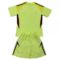 Conjunto Portero Aston Villa Niño 25/26 Amarilla