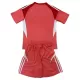 Conjunto Portero Aston Villa Niño 25/26 Roja