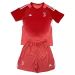 Conjunto Portero Juventus Niño 25/26 Roja
