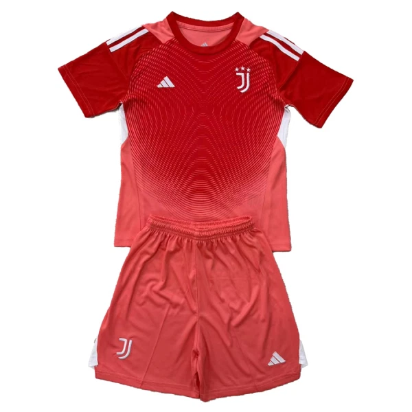 Conjunto Portero Juventus Niño 25/26 Roja