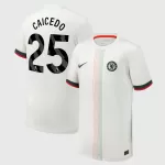Camiseta Chelsea Caicedo 25 Hombre Segunda 25/26
