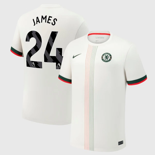 Camiseta Chelsea James 24 Hombre Segunda 25/26