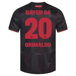 Camiseta Bayer 04 Leverkusen Alejandro Grimaldo 20 Hombre Primera 25/26