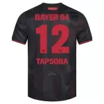 Camiseta Bayer 04 Leverkusen Edmond Tapsoba 12 Hombre Primera 25/26
