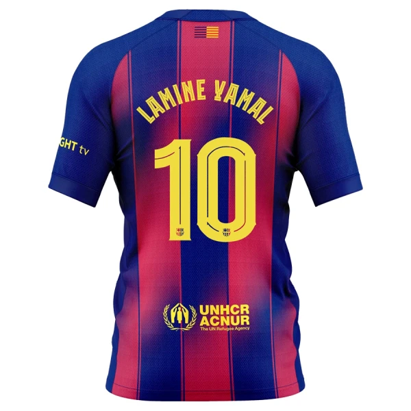 Conjunto FC Barcelona Lamine Yamal 10 Niño Primera 25/26