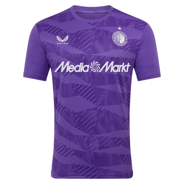 Conjunto Portero Feyenoord Rotterdam Niño 25/26 Púrpura