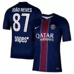 Camiseta Paris Saint-Germain Joao Neves 87 Hombre Primera 25/26