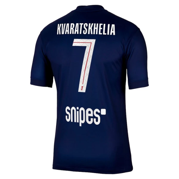 Camiseta Paris Saint-Germain Kvaratskhelia 7 Hombre Primera 25/26