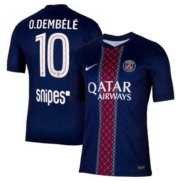 Camiseta Paris Saint-Germain O. Dembele 10 Hombre Primera 25/26