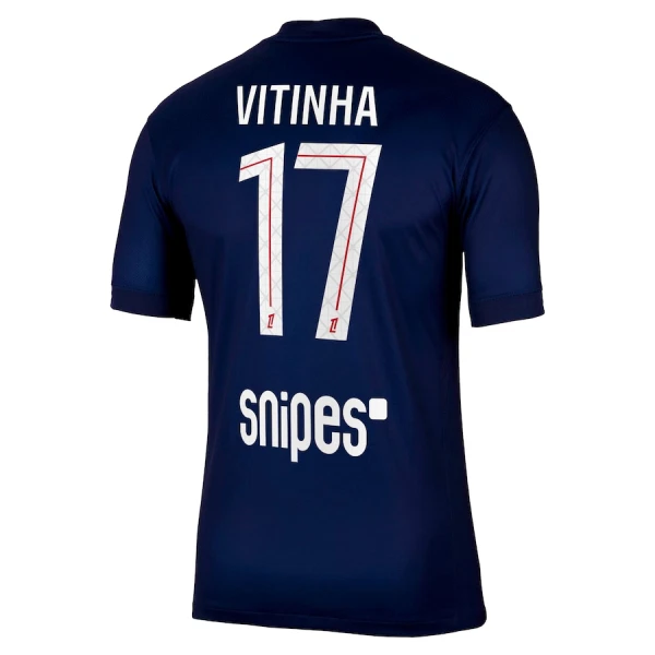 Camiseta Paris Saint-Germain Vitinha 17 Hombre Primera 25/26