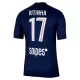 Camiseta Paris Saint-Germain Vitinha 17 Hombre Primera 25/26