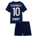Conjunto Paris Saint-Germain O. Dembele 10 Niño Primera 25/26