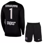 Conjunto Portero Paris Saint-Germain Gianluigi Donnarumma 1 Niño 25/26 Manga Larga