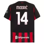 Camiseta AC Milan Modrić 14 Hombre Primera 25/26