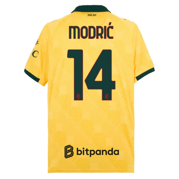 Camiseta AC Milan Modrić 14 Hombre Tercera 25/26 Camiseta AC Milan Modrić 14 Hombre Tercera 25/26