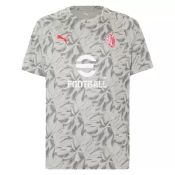 Camiseta AC Milan Pre-Match Hombre 25/26 Gris Camiseta AC Milan Pre-Match Hombre 25/26 Gris