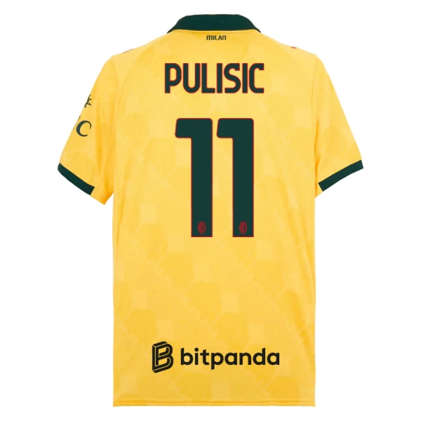 Camiseta AC Milan Pulisic 11 Hombre Tercera 25/26 Camiseta AC Milan Pulisic 11 Hombre Tercera 25/26