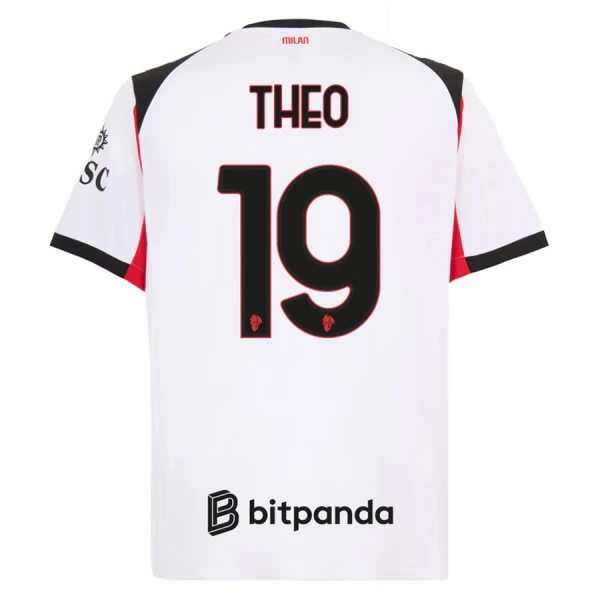 Camiseta AC Milan Theo 19 Hombre Segunda 25/26 Camiseta AC Milan Theo 19 Hombre Segunda 25/26
