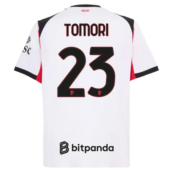 Camiseta AC Milan Tomori 23 Hombre Segunda 25/26 Camiseta AC Milan Tomori 23 Hombre Segunda 25/26