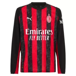 Camiseta Manga Larga AC Milan Hombre Primera 25/26 Camiseta Manga Larga AC Milan Hombre Primera 25/26