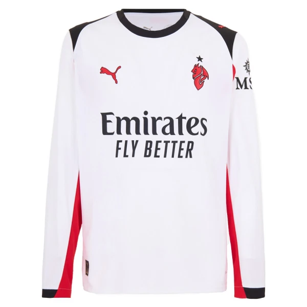Camiseta Manga Larga AC Milan Hombre Segunda 25/26 Camiseta Manga Larga AC Milan Hombre Segunda 25/26