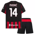 Conjunto AC Milan Modrić 14 Niño Primera 25/26