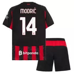 Conjunto AC Milan Modrić 14 Niño Primera 25/26 Conjunto AC Milan Modrić 14 Niño Primera 25/26
