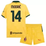 Conjunto AC Milan Modrić 14 Niño Tercera 25/26