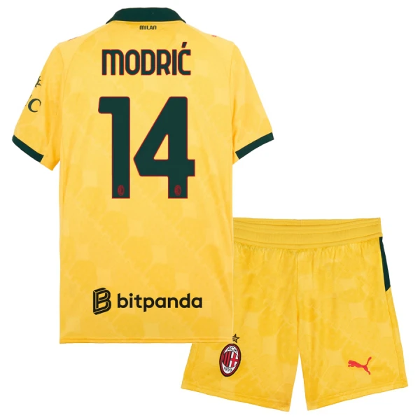 Conjunto AC Milan Modrić 14 Niño Tercera 25/26 Conjunto AC Milan Modrić 14 Niño Tercera 25/26