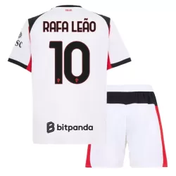 Conjunto AC Milan Rafael Leao 10 Niño Segunda 25/26 Conjunto AC Milan Rafael Leao 10 Niño Segunda 25/26