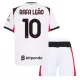 Conjunto AC Milan Rafael Leao 10 Niño Segunda 25/26 Conjunto AC Milan Rafael Leao 10 Niño Segunda 25/26