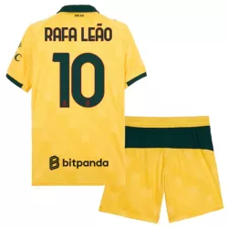 Conjunto AC Milan Rafael Leao 10 Niño Tercera 25/26 Conjunto AC Milan Rafael Leao 10 Niño Tercera 25/26