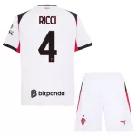 Conjunto AC Milan Ricci 4 Niño Segunda 25/26