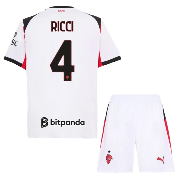 Conjunto AC Milan Ricci 4 Niño Segunda 25/26 Conjunto AC Milan Ricci 4 Niño Segunda 25/26